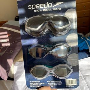 Speedo Set of 3 Adult Goggles
